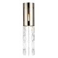 "Moderne Wandlamp met Kralenketting en Chroomafwerking"